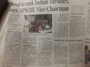 The Hindu news paper clipping-edu KPI
